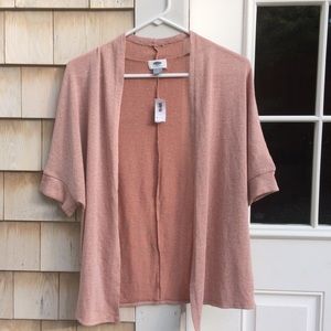 NWT Old Navy short sleeved cardigan, size M